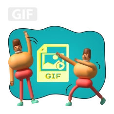 Gif-анимация - КИБЕРшкола программирования для детей, компьютерные курсы для школьников, начинающих и подростков - KIBERone г. Минино