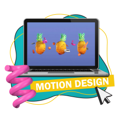 Motion Дизайн - КИБЕРшкола программирования для детей, компьютерные курсы для школьников, начинающих и подростков - KIBERone г. Минино