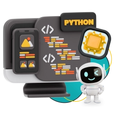 Мой первый сайт с мозгами: Python + AI - КИБЕРшкола программирования для детей, компьютерные курсы для школьников, начинающих и подростков - KIBERone г. Минино