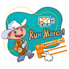 Run Marco - КИБЕРшкола программирования для детей, компьютерные курсы для школьников, начинающих и подростков - KIBERone г. Минино