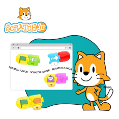 Основы программирования Scratch Jr - КИБЕРшкола программирования для детей, компьютерные курсы для школьников, начинающих и подростков - KIBERone г. Минино