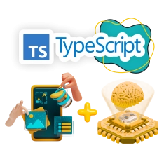 TypeScript + AI: создаём умные веб-приложения - КИБЕРшкола программирования для детей, компьютерные курсы для школьников, начинающих и подростков - KIBERone г. Минино