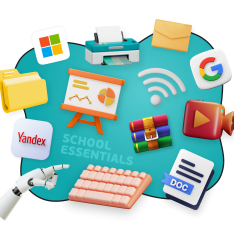 Цифровая база для школьника - КИБЕРшкола программирования для детей, компьютерные курсы для школьников, начинающих и подростков - KIBERone г. Минино