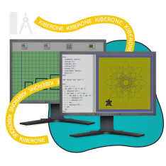 Исполнители чертежник и черепашка - КИБЕРшкола программирования для детей, компьютерные курсы для школьников, начинающих и подростков - KIBERone г. Минино