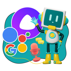 Голосовой помощник Алиса - КИБЕРшкола программирования для детей, компьютерные курсы для школьников, начинающих и подростков - KIBERone г. Минино