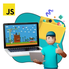 JavaScript + AI. Проектное обучение + геймификация + AI-помощники - КИБЕРшкола программирования для детей, компьютерные курсы для школьников, начинающих и подростков - KIBERone г. Минино