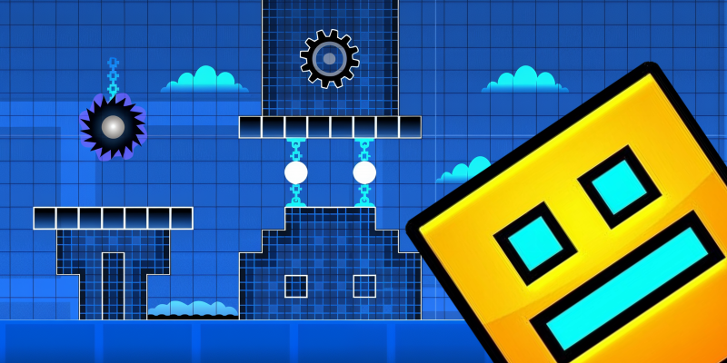 Свой Geometry Dash: создаём игру из детства родителей - КИБЕРшкола программирования для детей, компьютерные курсы для школьников, начинающих и подростков - KIBERone г. Минино